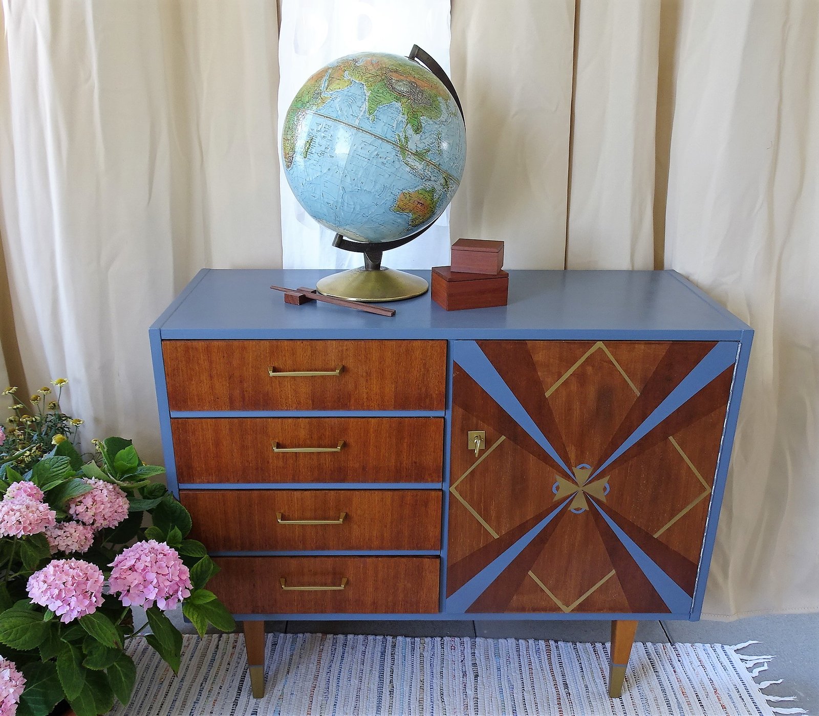 Mid-Century sideboard re-imagined